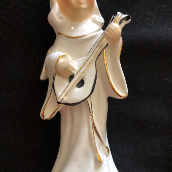 Angel with Musical Instrument made in Japan - Picture 7 of 11